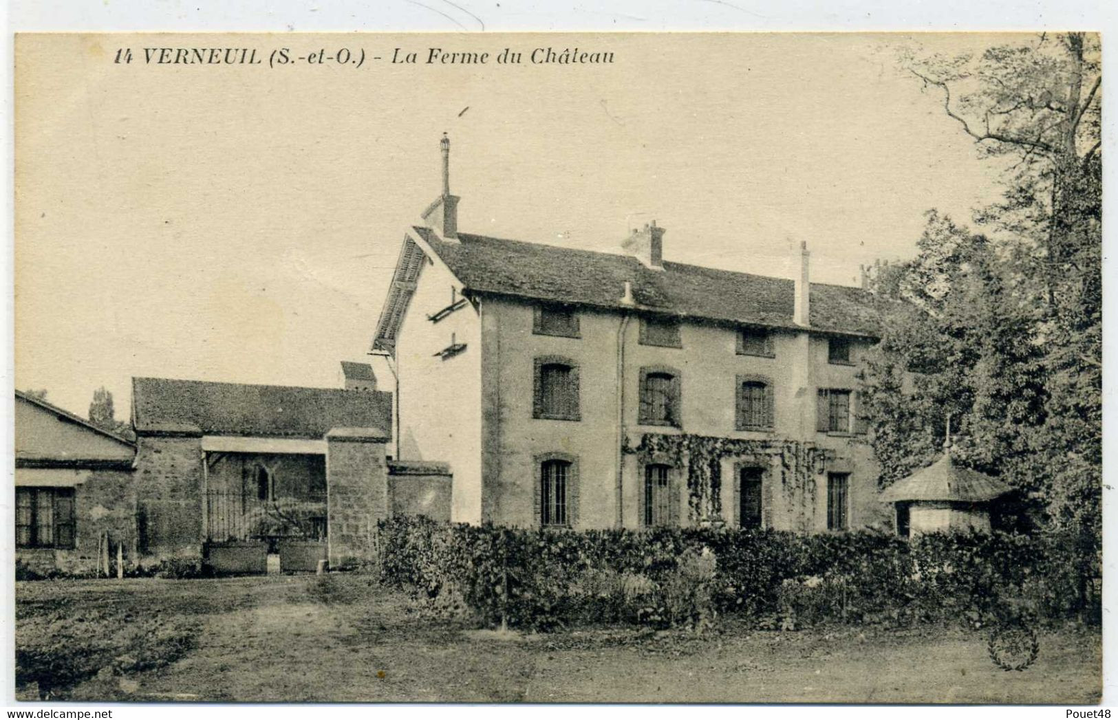 78 - VERNEUIL - La Ferme Du Château. - Verneuil Sur Seine