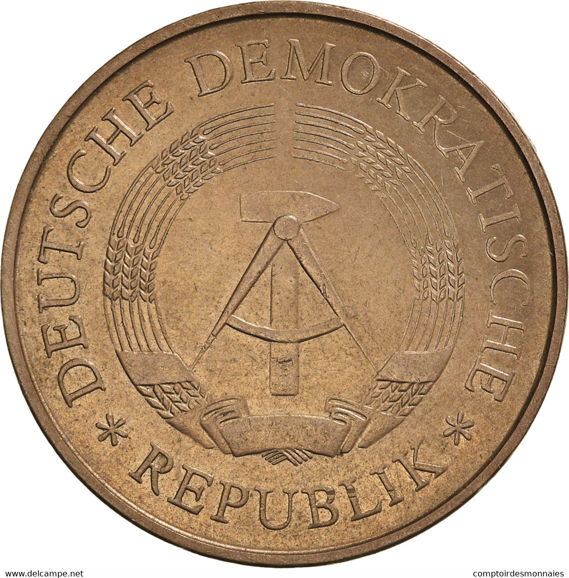 Monnaie, République Démocratique Allemande, 5 Mark, 1969, Berlin, TB - 5 Mark