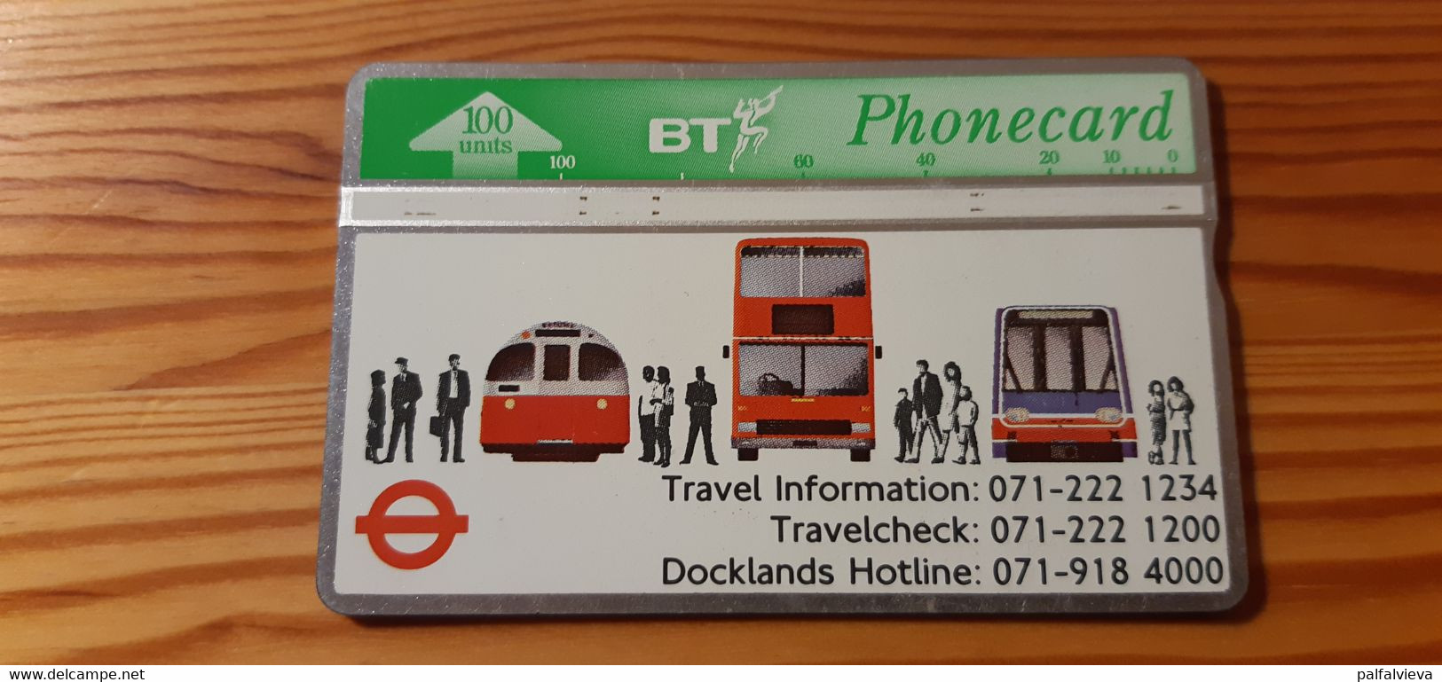 Phonecard United Kingdom, BT - London Regional Transport 242E 10.720 Ex - Train, Railway - BT Werbezwecke