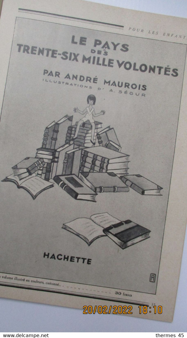 1930 / LE LIVRE D' ETRENNES De La LIBRAIRIE HACHETTE 1930 - Nieuwjaar