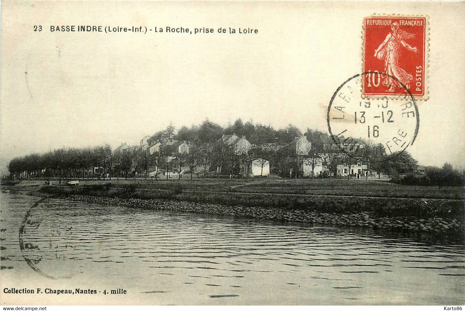 Basse Indre * Village Hameau La Roche , Prise De La Loire - Basse-Indre