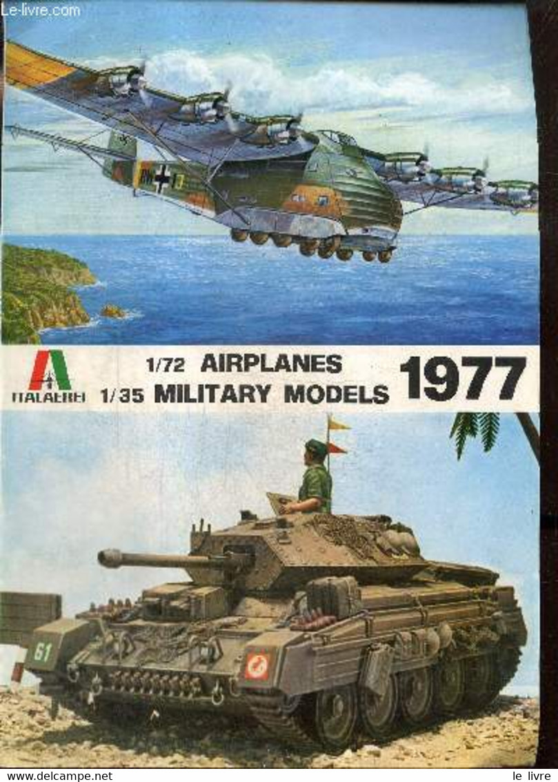 1/72 Airplanes, 1/35 Military Models - Collectif - 1977 - Modellismo