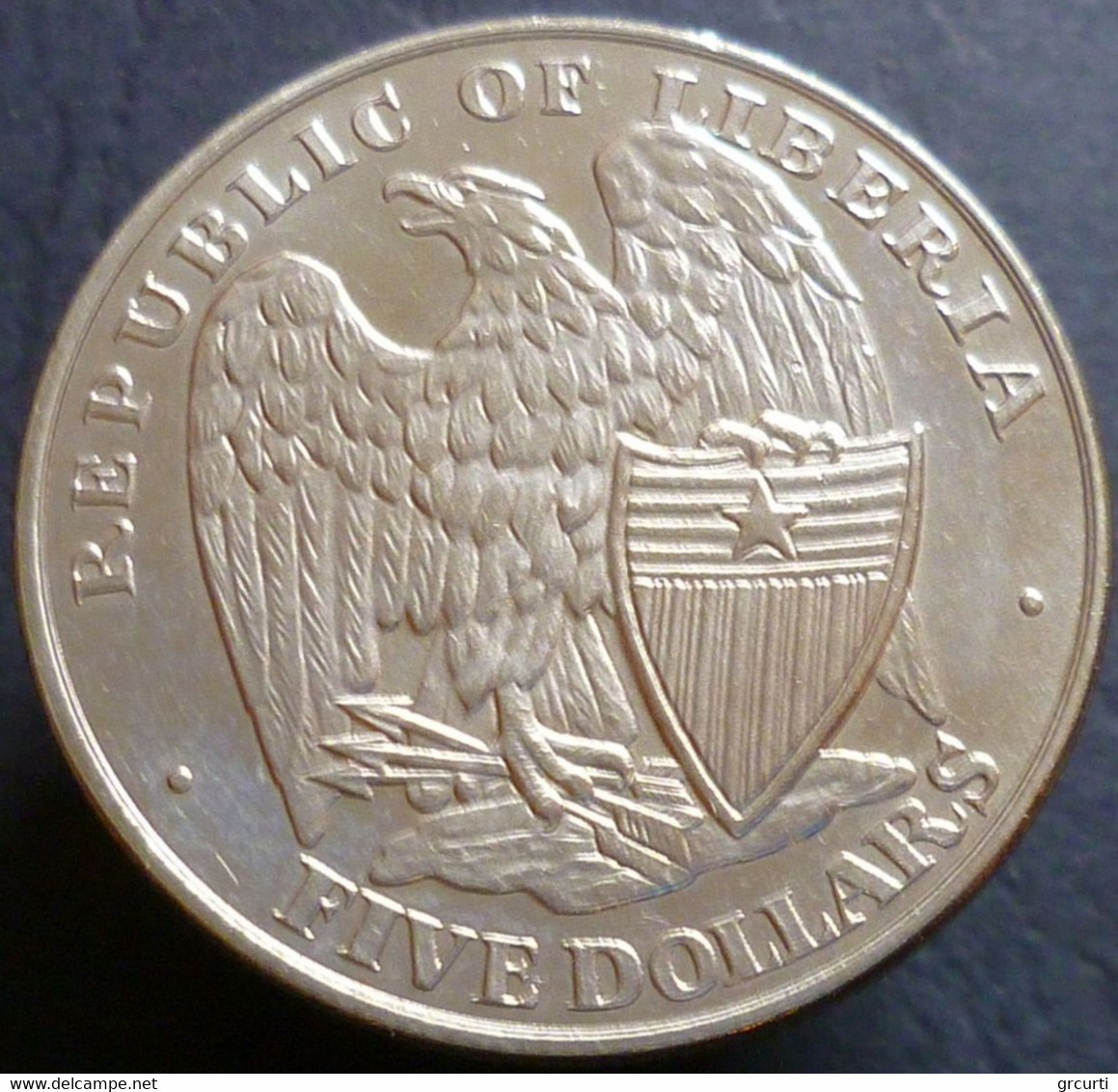 Liberia - 5 Dollari 2001 - Operazione Junction City - UC# 1014 - Liberia