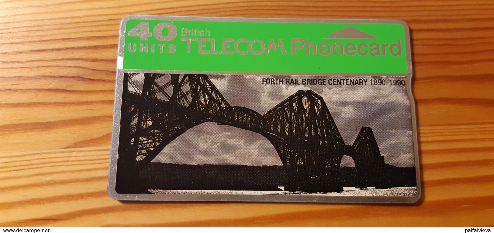 Phonecard United Kingdom, BT - Forth Rail Bridge 041D 34.800 Ex - BT Advertising Issues