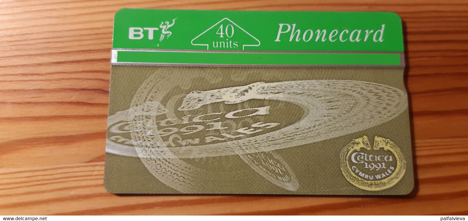 Phonecard United Kingdom, BT - Celtica 126A 85.600 Ex - BT Advertising Issues