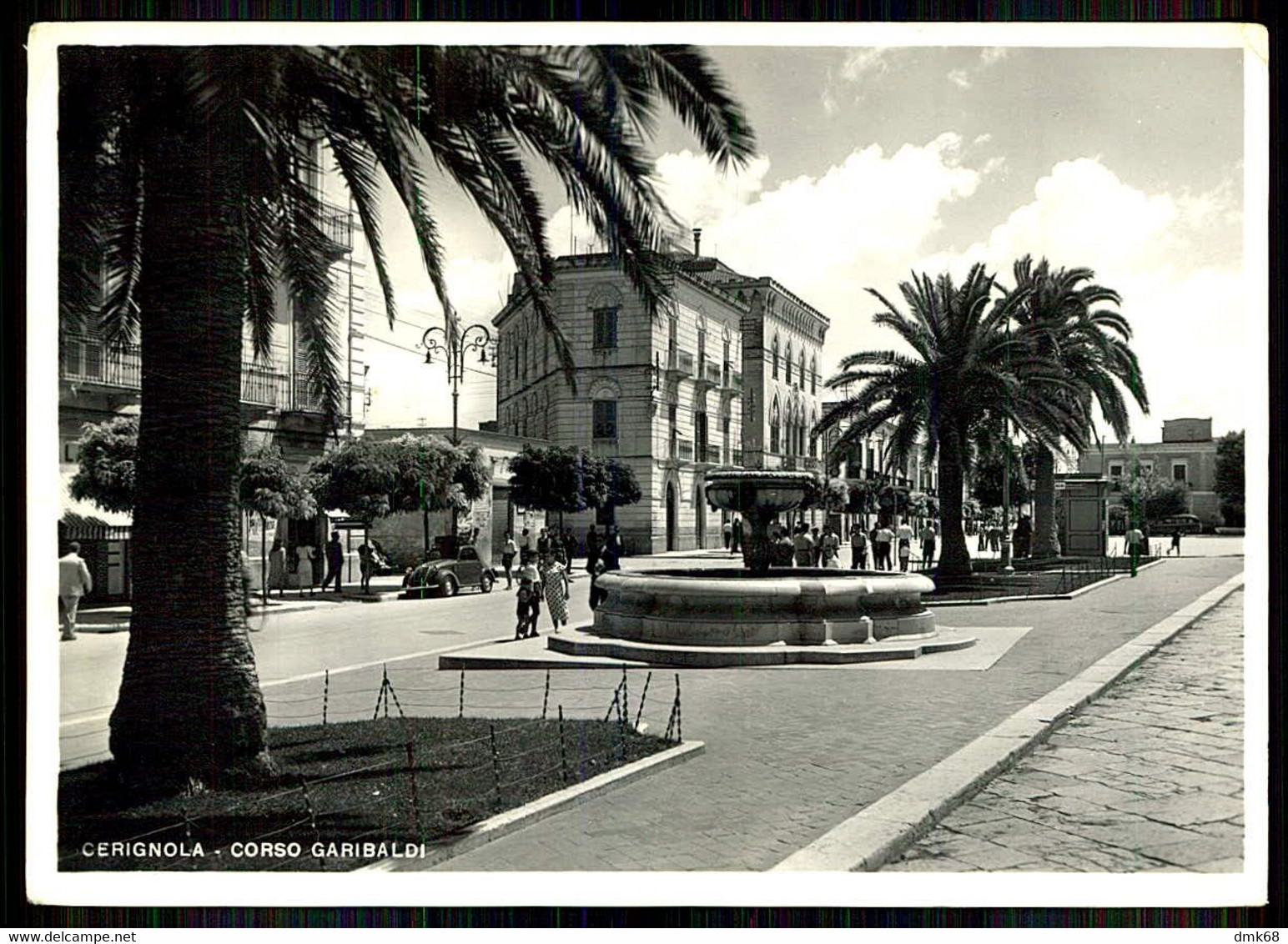 CERIGNOLA - CORSO GARIBALDI - EDIZIONE LATINI - SPEDITA 1954 (9366) - Cerignola