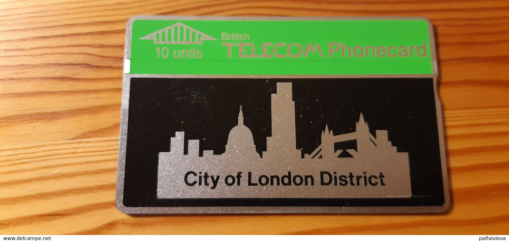 Phonecard United Kingdom, BT - City Of London District 123A 14.800 Ex - BT Advertising Issues