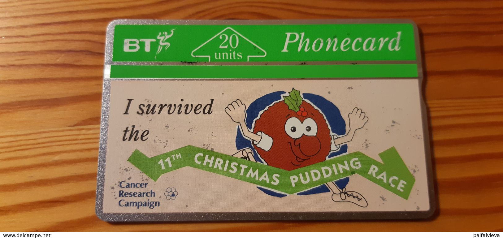 Phonecard United Kingdom, BT - Christmas Pudding Race 112B 4.457 Ex - BT Werbezwecke