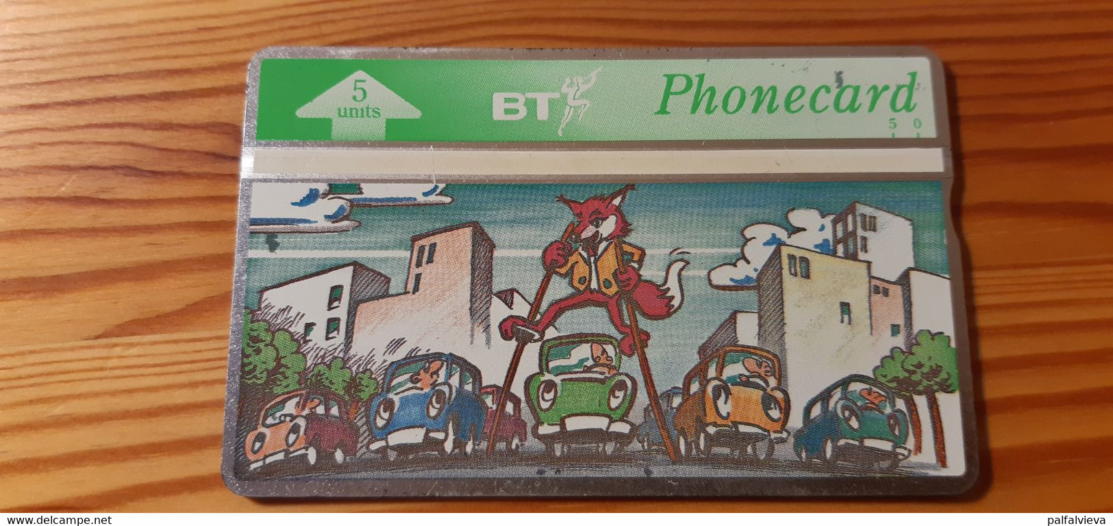 Phonecard United Kingdom, BT - Felix The Fox 306F 30.000 Ex - BT Werbezwecke