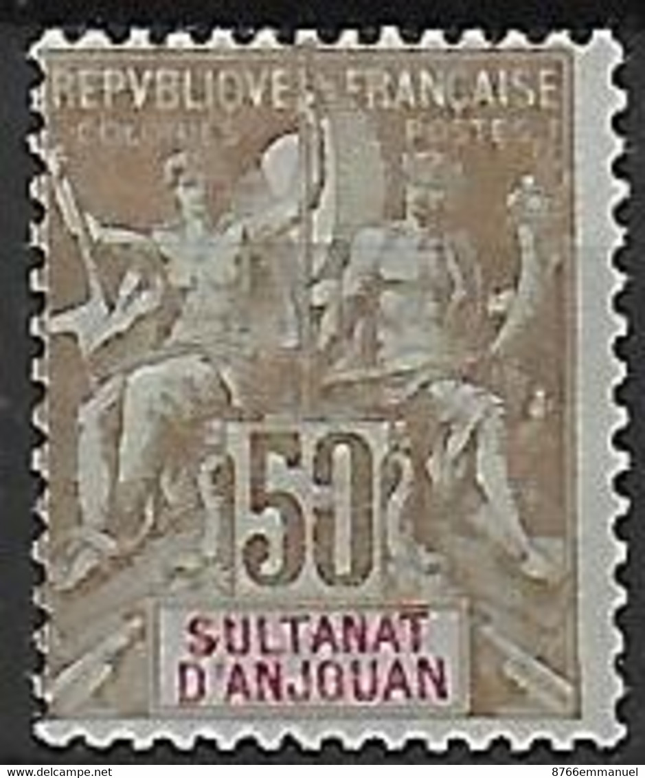ANJOUAN N°19 N* - Unused Stamps