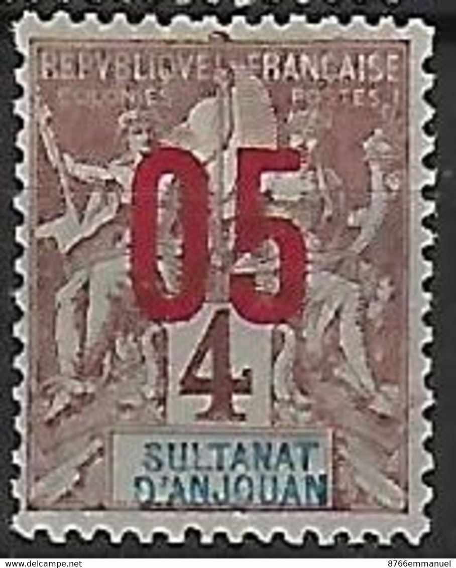 ANJOUAN N°21 N* - Unused Stamps