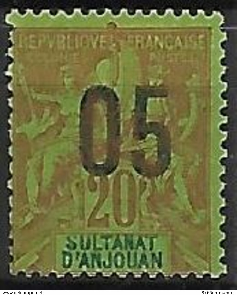 ANJOUAN N°23 N* - Unused Stamps