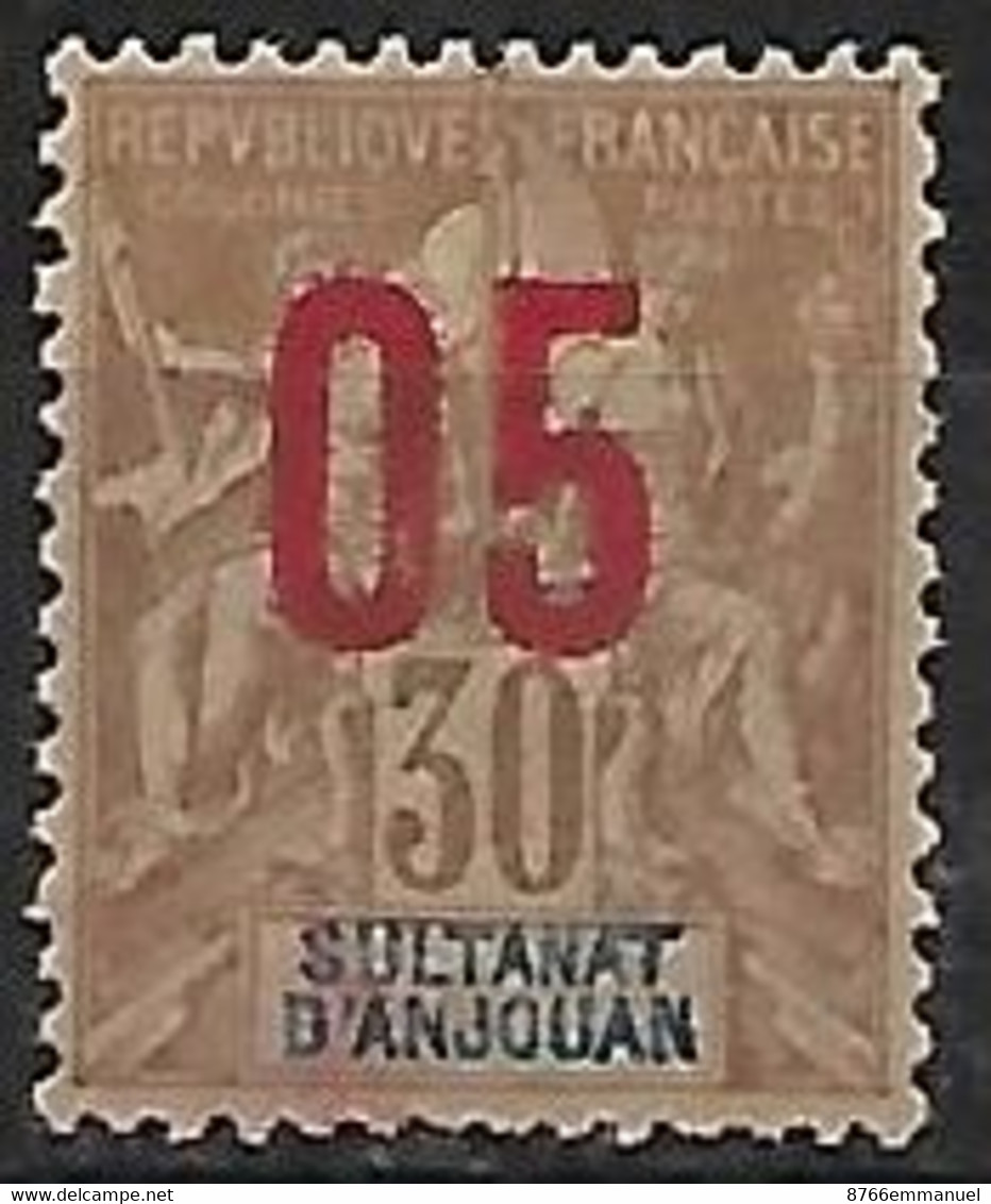 ANJOUAN N°25 N* - Unused Stamps