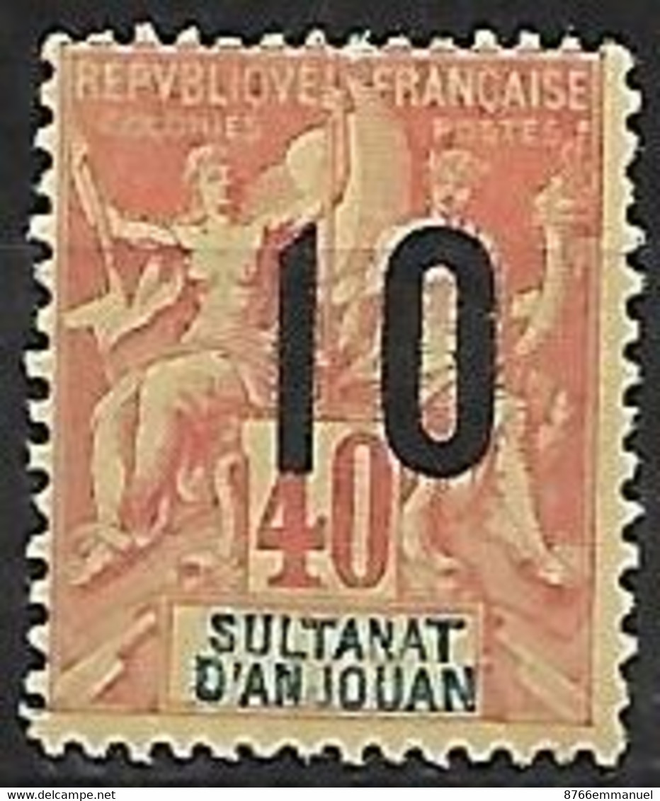 ANJOUAN N°26 N* - Unused Stamps