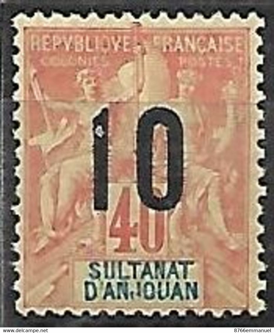 ANJOUAN N°26 N* - Unused Stamps