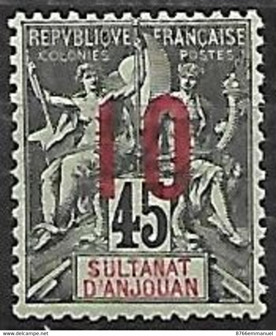 ANJOUAN N°27 N* - Unused Stamps