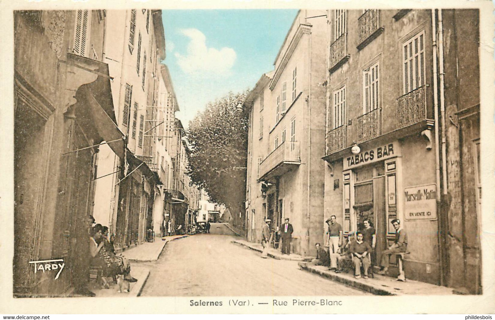 VAR  SALERNES   Rue Pierre Blanc - Salernes