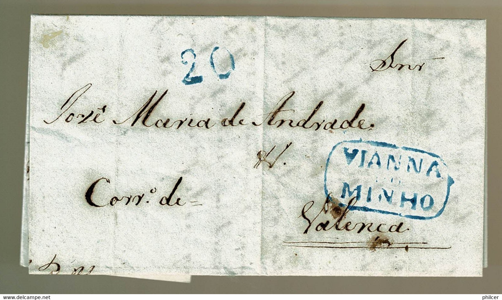 Portugal, 1848, Viana-Valença - ...-1853 Prephilately