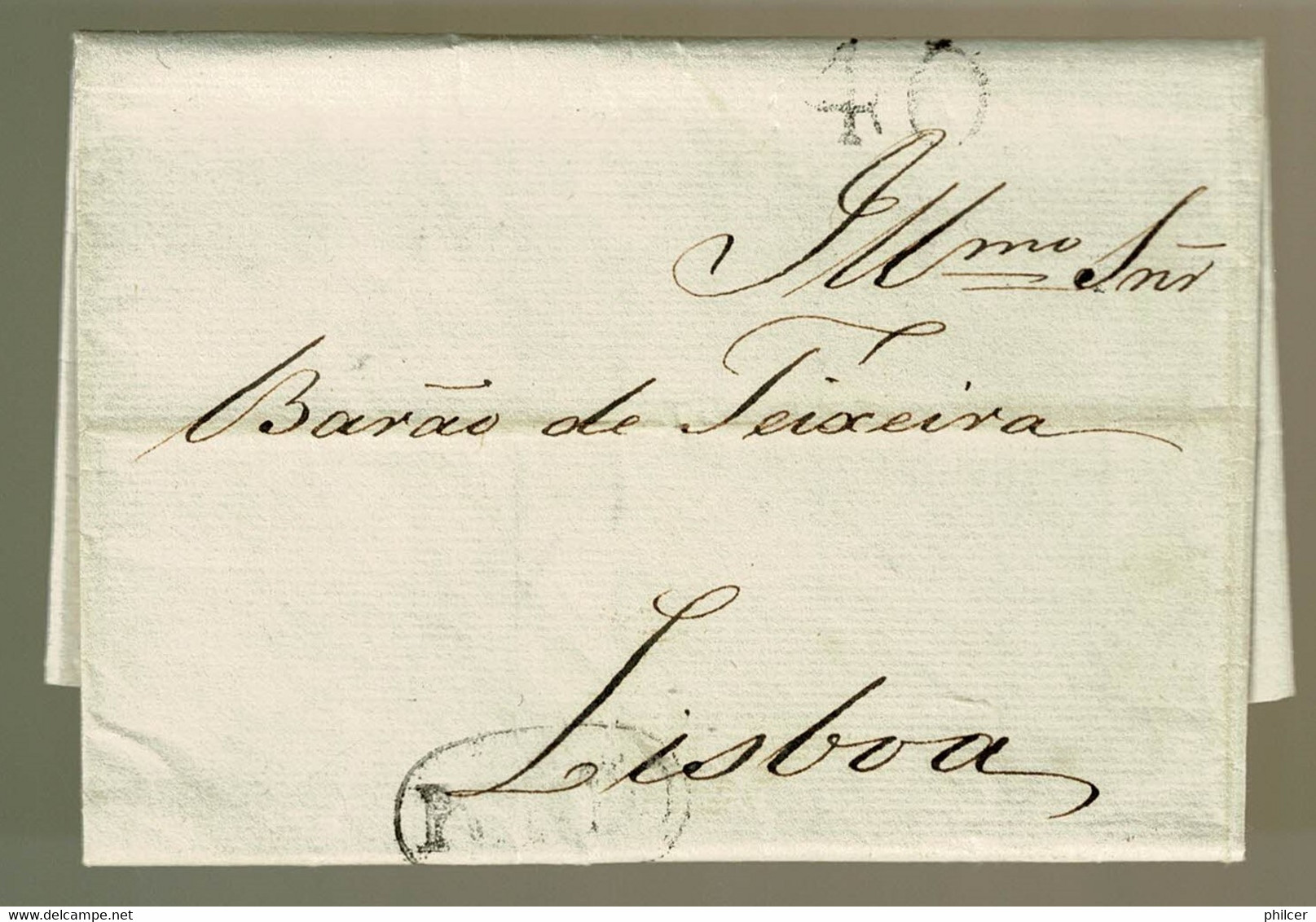 Portugal, 1820, Porto-Lisboa - ...-1853 Prephilately