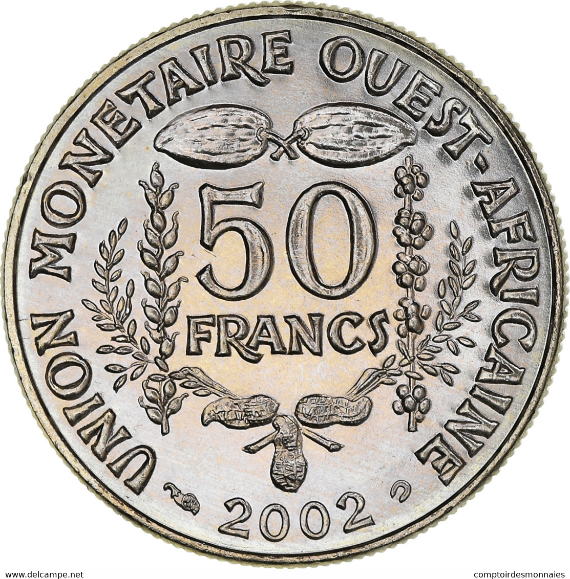 Monnaie, Communauté économique Des États De L'Afrique De L'Ouest, 50 Francs - Ivoorkust