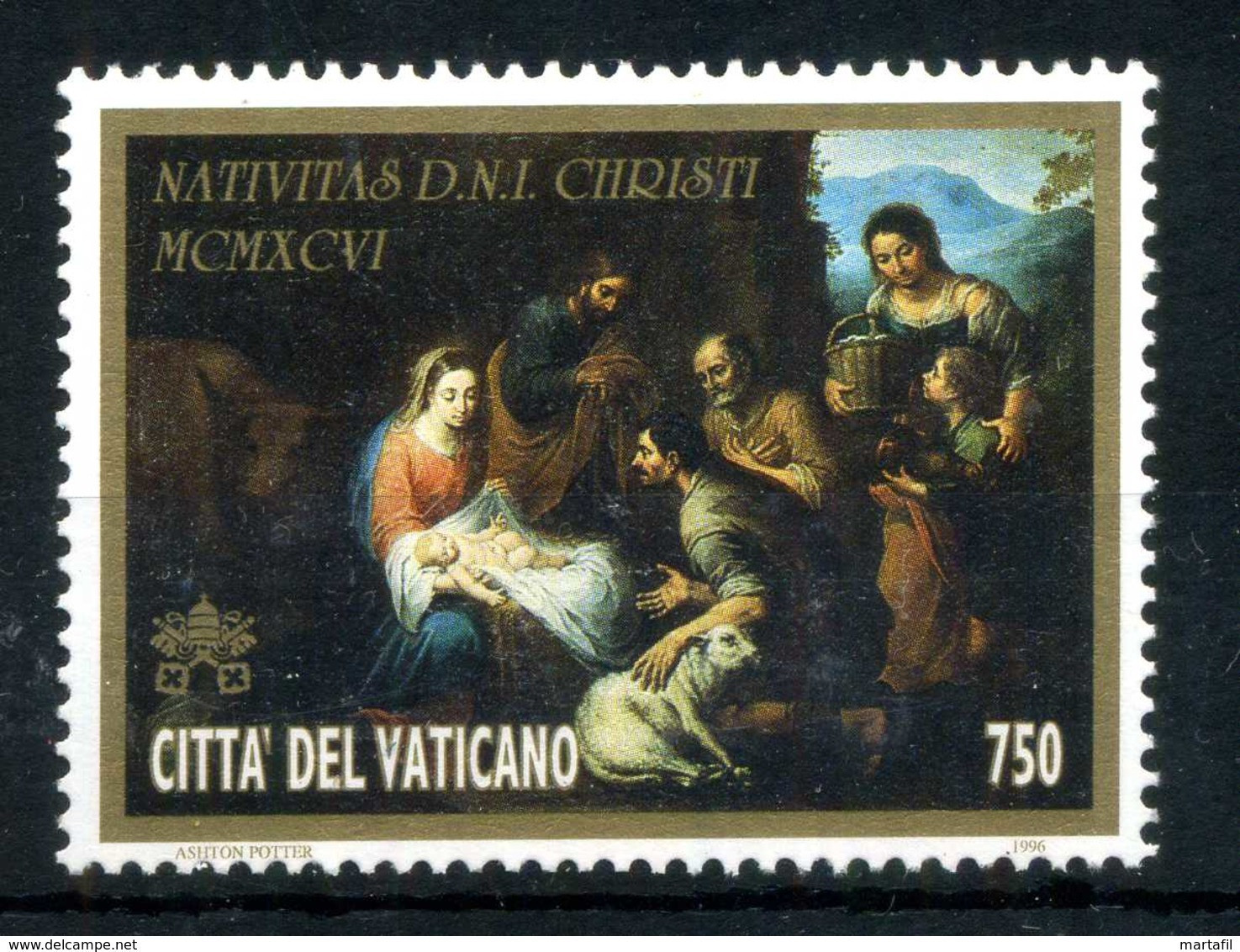 1996 VATICANO SET MNH ** - Ongebruikt