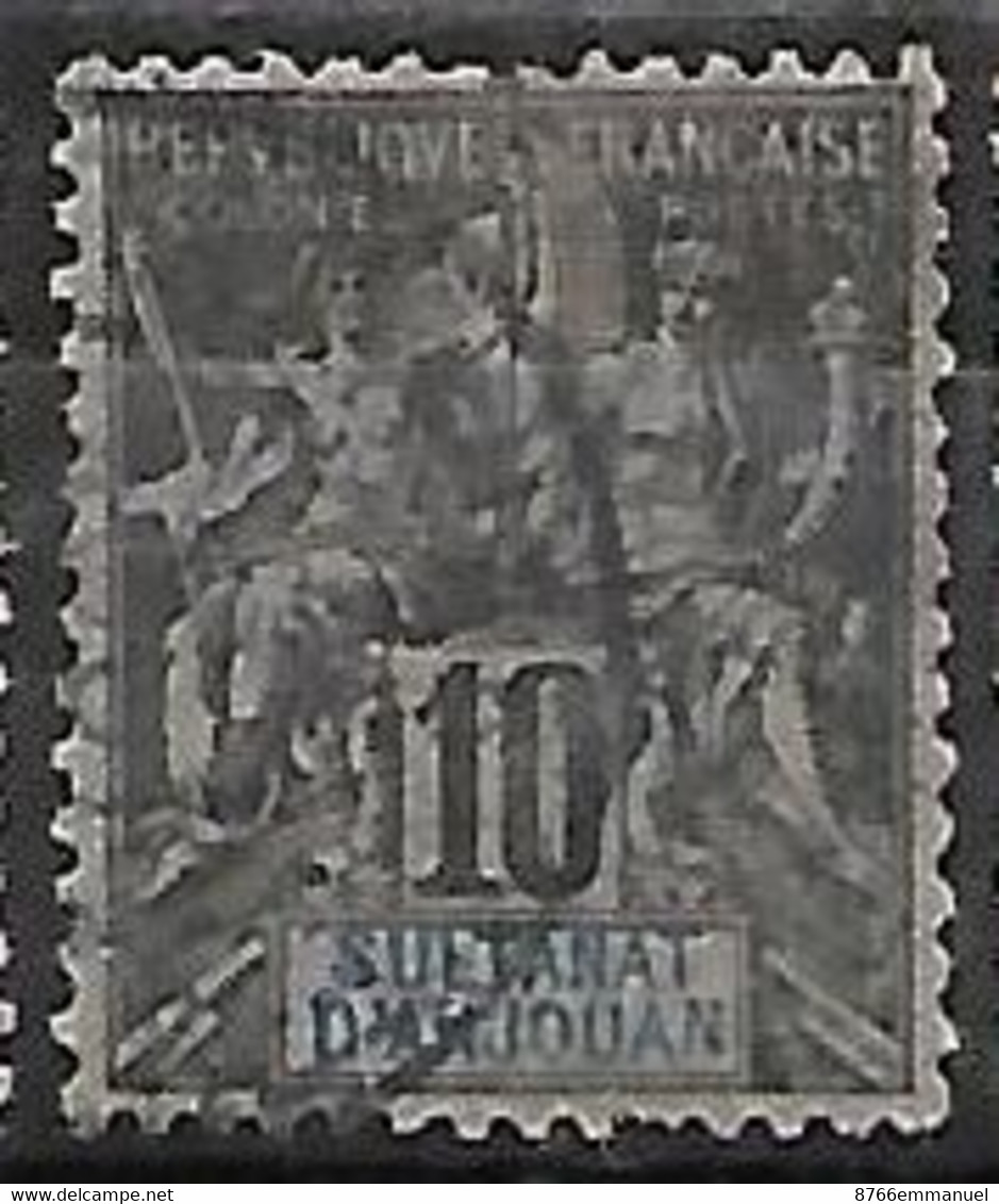 ANJOUAN N°5 - Used Stamps