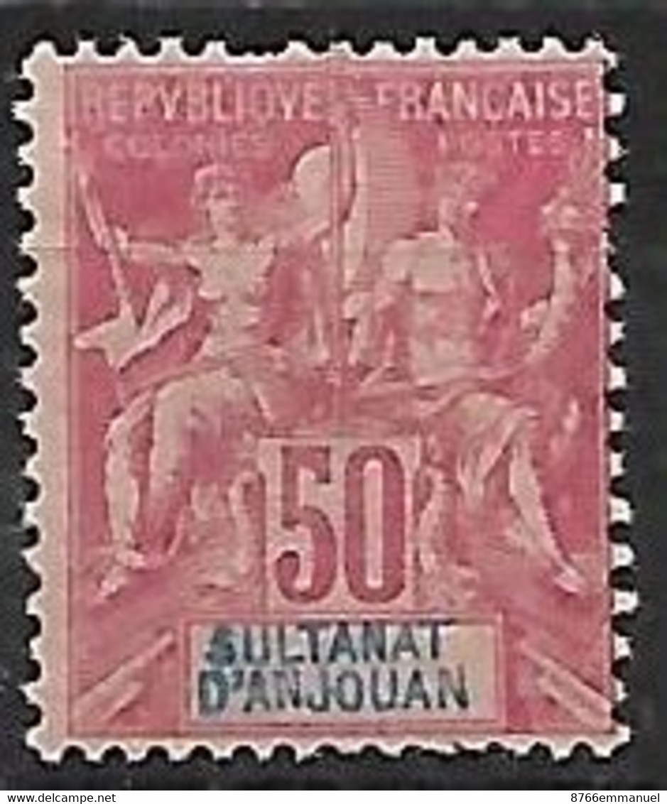 ANJOUAN N°11 N* - Unused Stamps