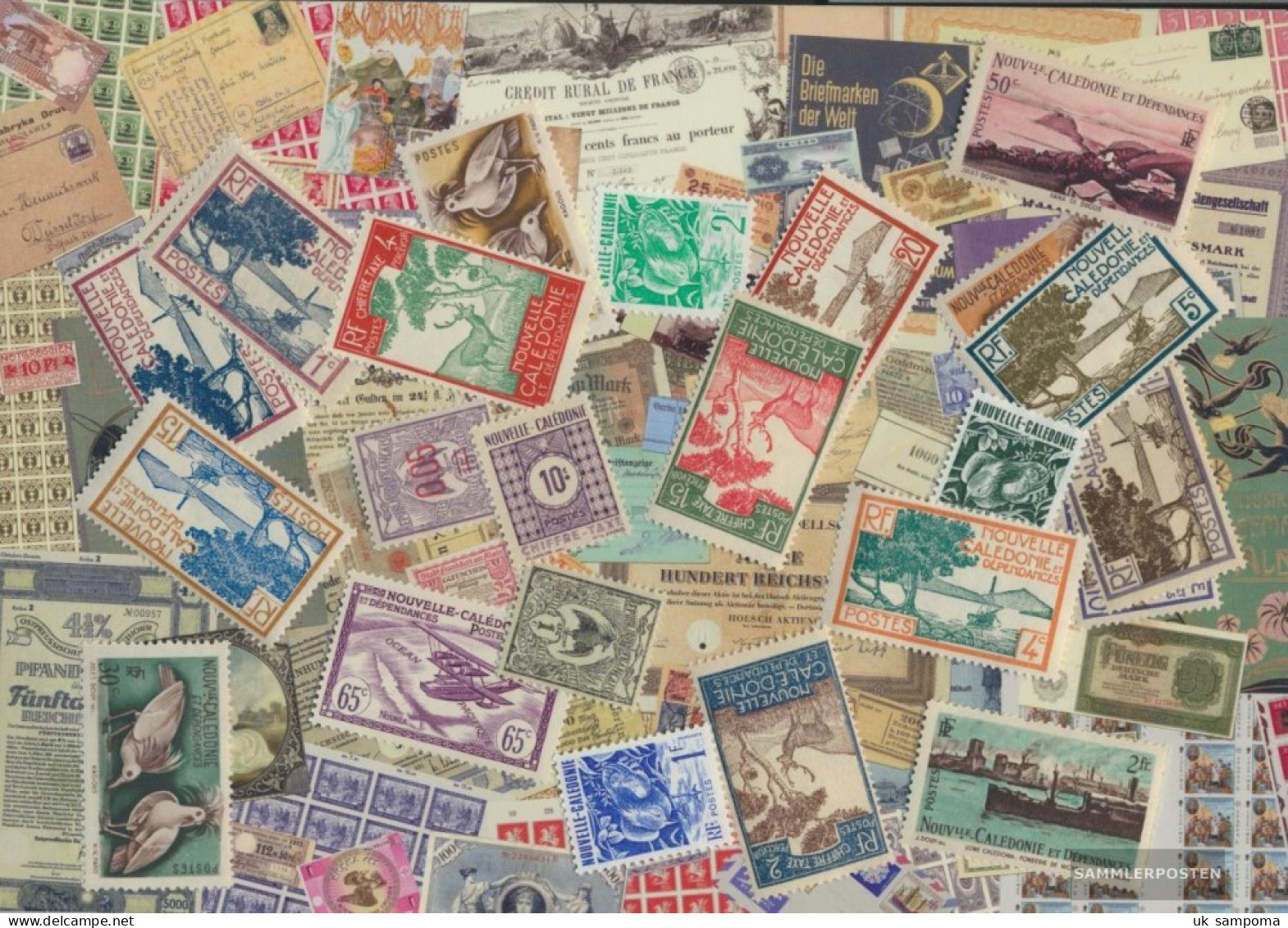 Neukaledonien 25 Different Stamps - Lots & Serien