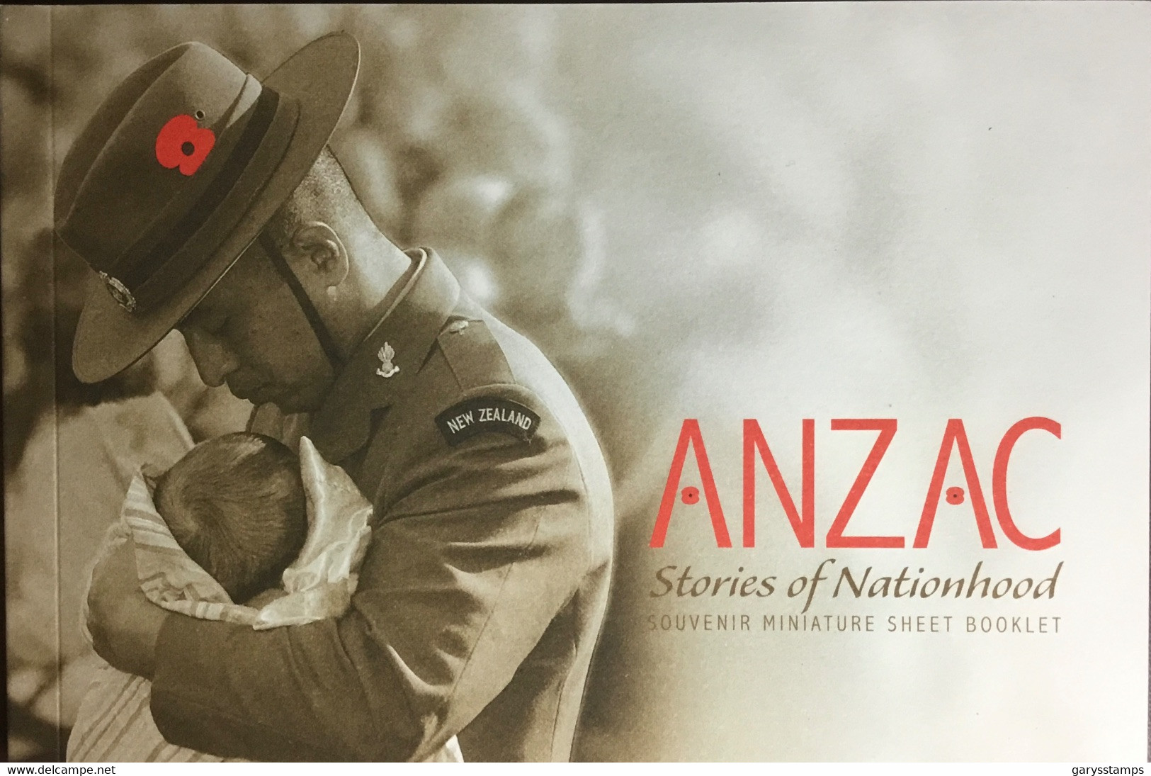 New Zealand 2008 ANZAC Prestige Booklet MNH - Booklets