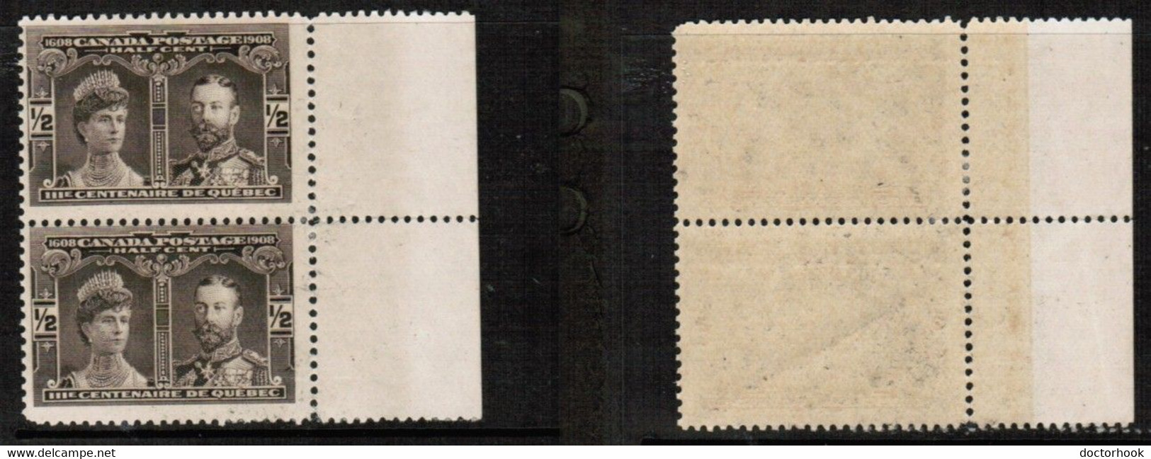 CANADA   Scott # 96** MINT NH PAIR (CONDITION AS PER SCAN) (CAN-M-1-1) - Unused Stamps