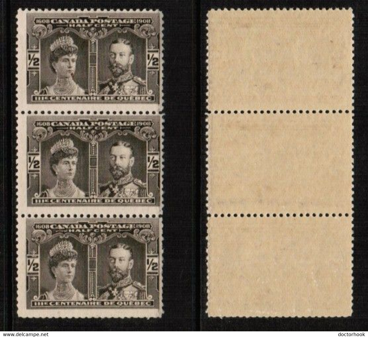 CANADA   Scott # 96** MINT NH STRIP Of 3 (CONDITION AS PER SCAN) (CAN-M-1-6) - Neufs