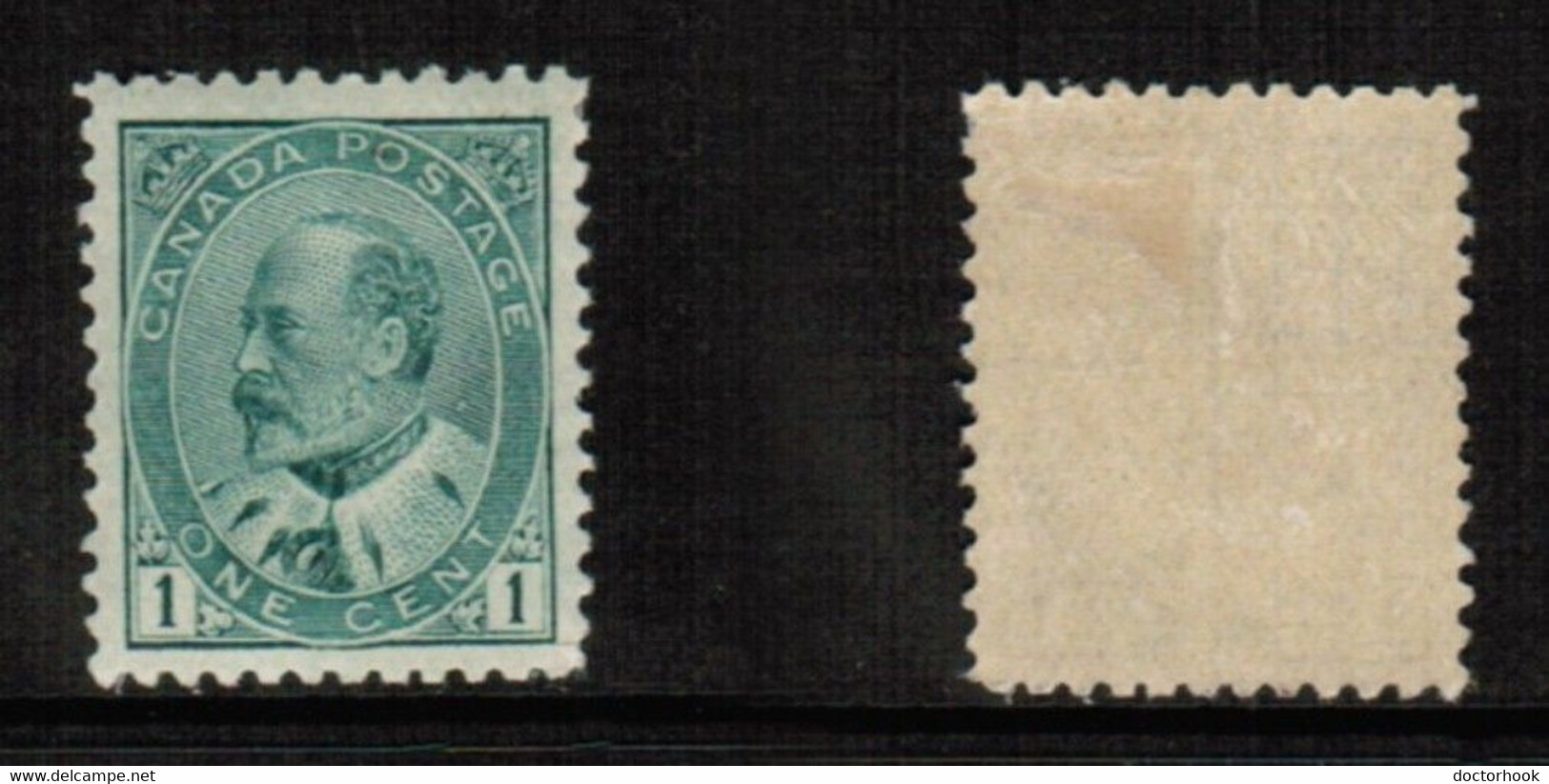 CANADA   Scott # 89* MINT HINGED (CONDITION AS PER SCAN) (CAN-M-1-8) - Neufs