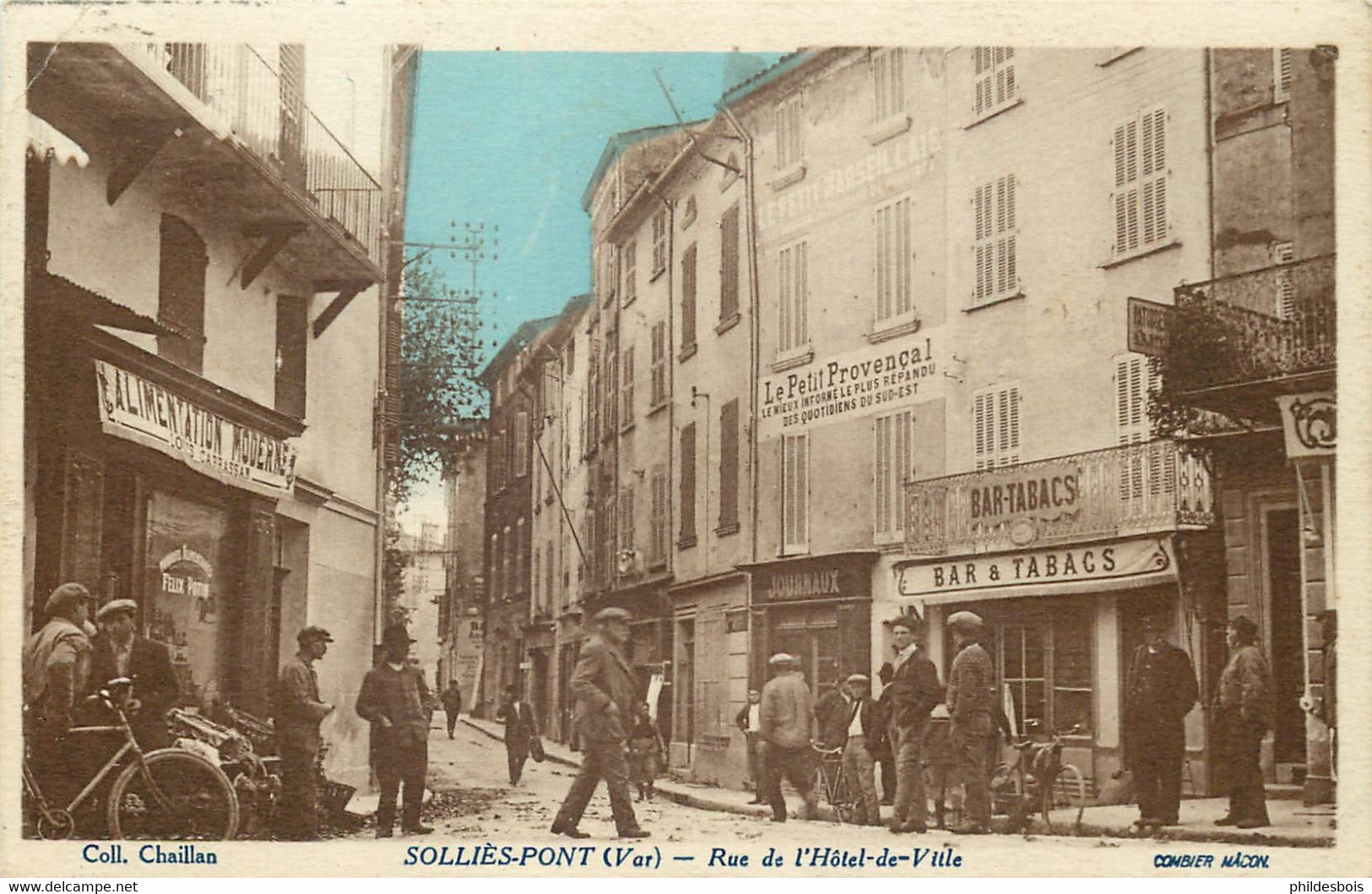 VAR  SOLLIES PONT  Rue De L'hotel De Ville - Sollies Pont