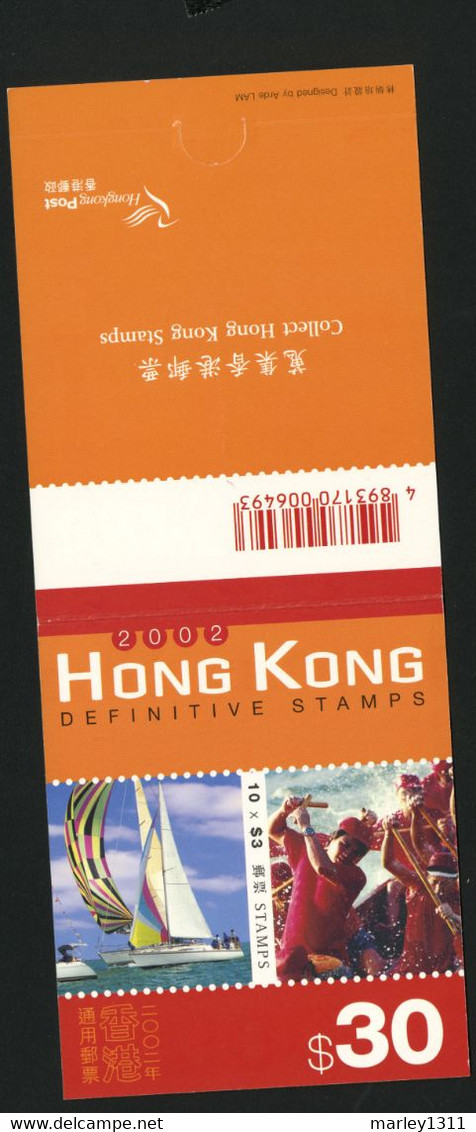 HONG KONG 2002 Carnet YT N° 1037a - Booklets