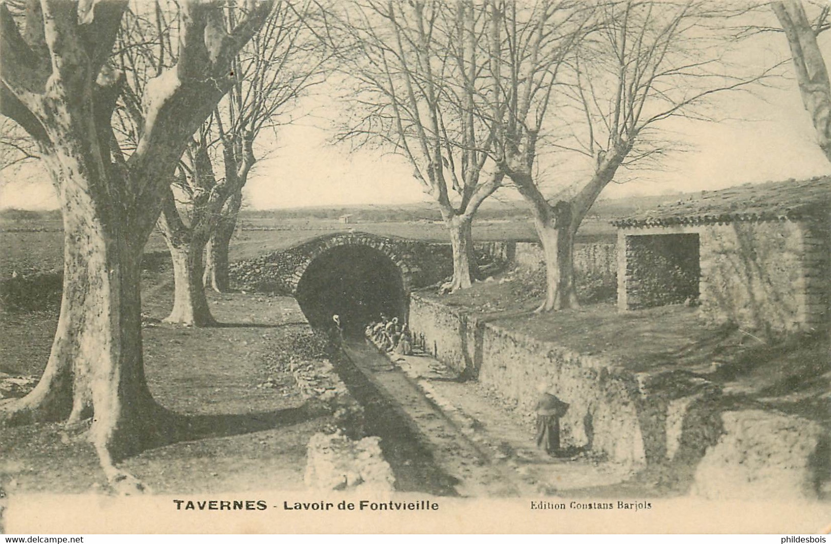 VAR  TAVERNES  Lavoir De Fontvieille - Tavernes