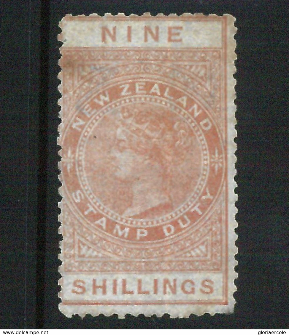 68965 - NEW ZEALAND - STAMP : Stanley Gibbons FISCAL STAMPS Revenue# F 18 Hinged MINT MH - Post-fiscaal