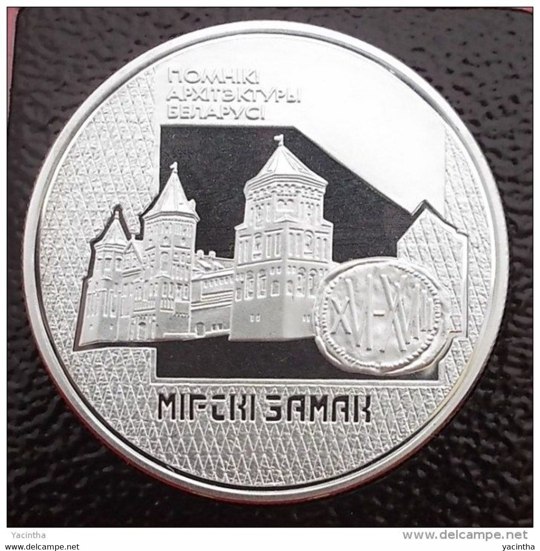 @Y@  Wit Rusland / Belarus  20 Roebel 1998 Proof  Mir Castle - Bielorussia