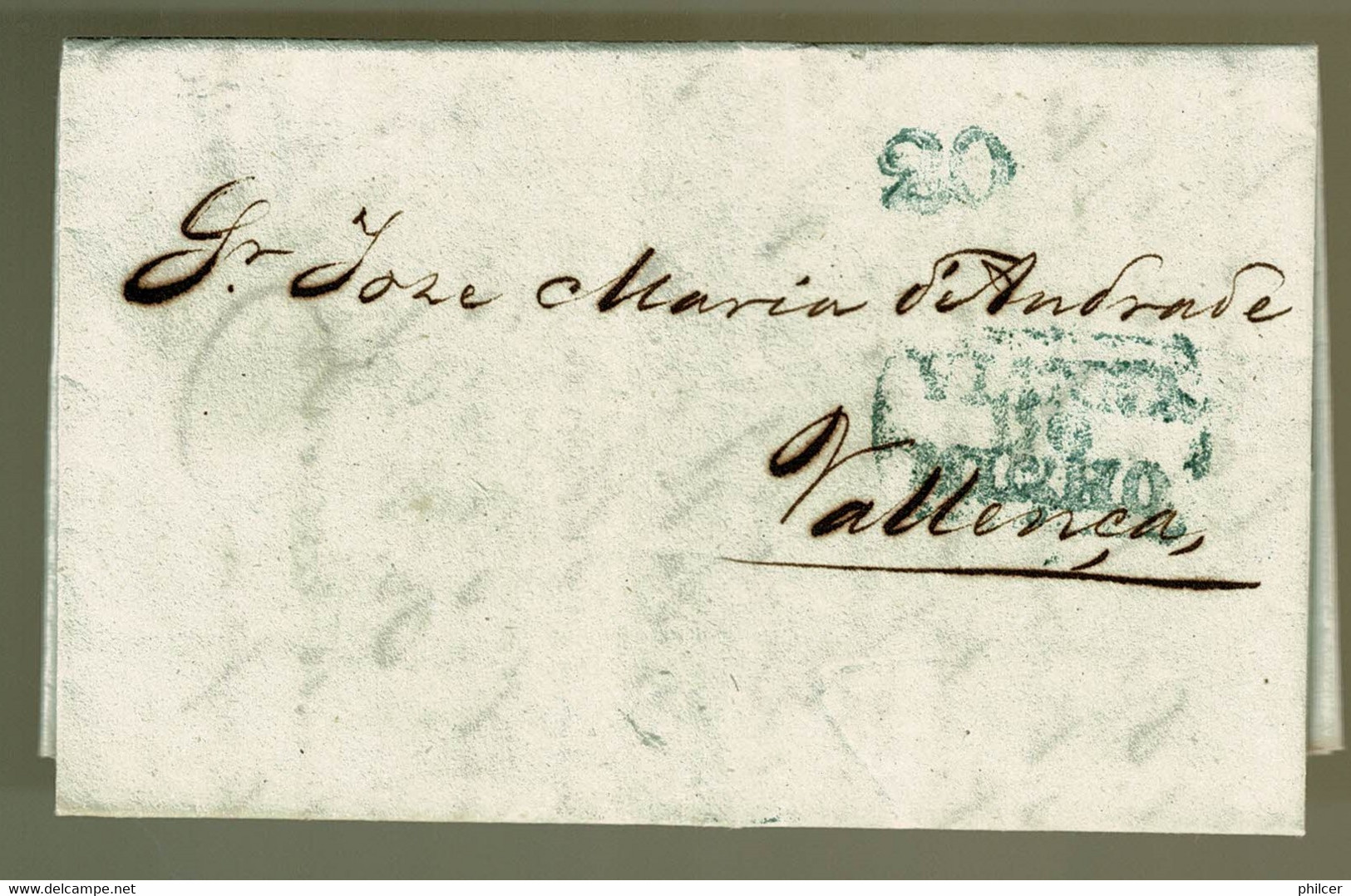 Portugal, 1843, Viana-Valença - ...-1853 Prephilately