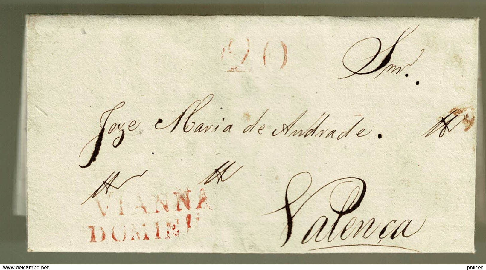 Portugal, 1829, Viana-Valença - ...-1853 Prefilatelia