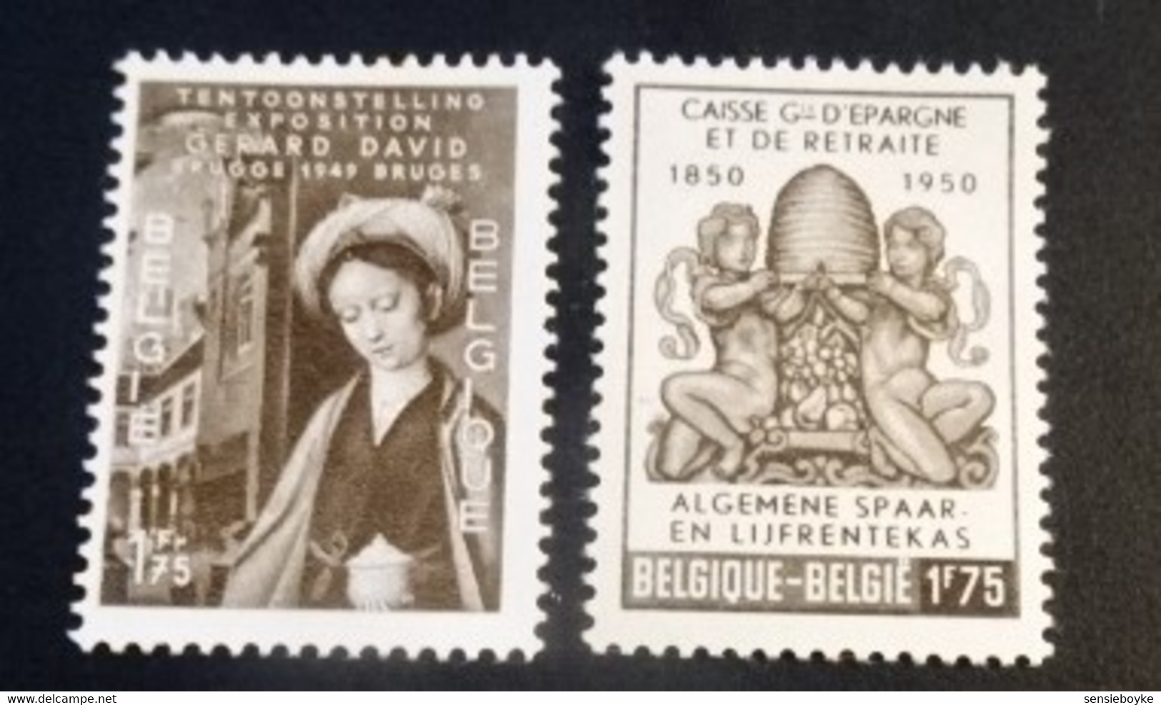 BE236 -  Stamps MNH  Belgium 1949 - 1950 -  No. 811 En 826 - Nuovi