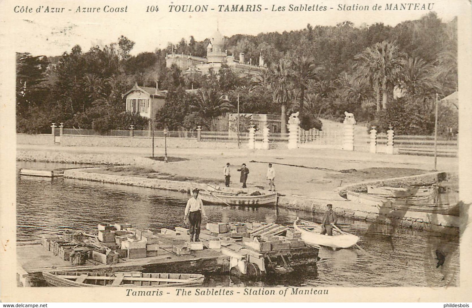 VAR  TAMARIS SUR MER  Les Sablettes Station MANTEAU - Tamaris