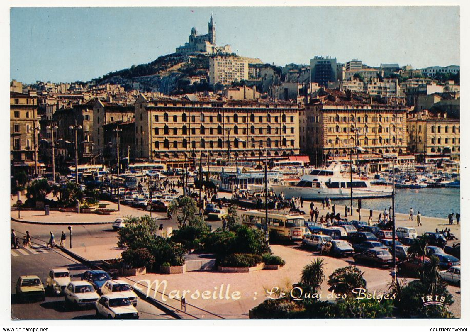 CPM - MARSEILLE (B Du R) - Le Quai Des Belges, Notre Dame De La Garde - Notre-Dame De La Garde, Aufzug Und Marienfigur