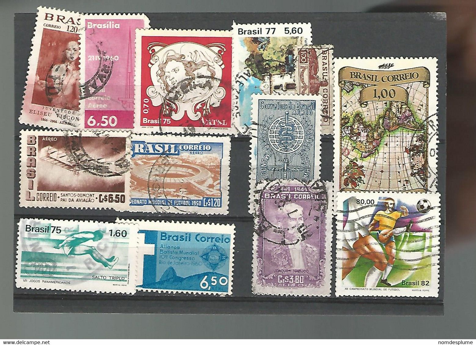 55169 ) Collection Brazil Postmark - Verzamelingen & Reeksen