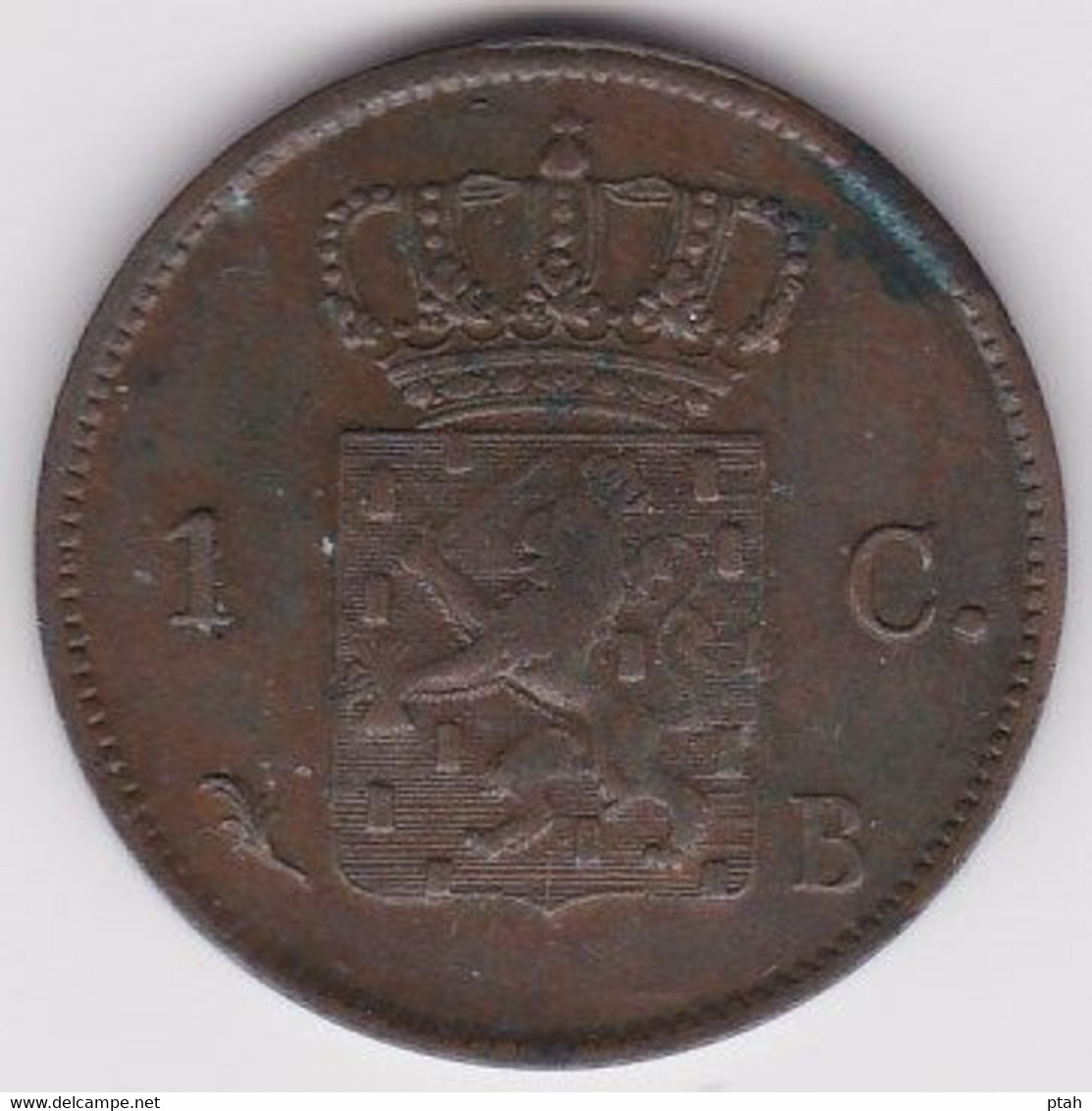 NEDERLAND, 1 Cent 1828 B - 1815-1840 : Willem I