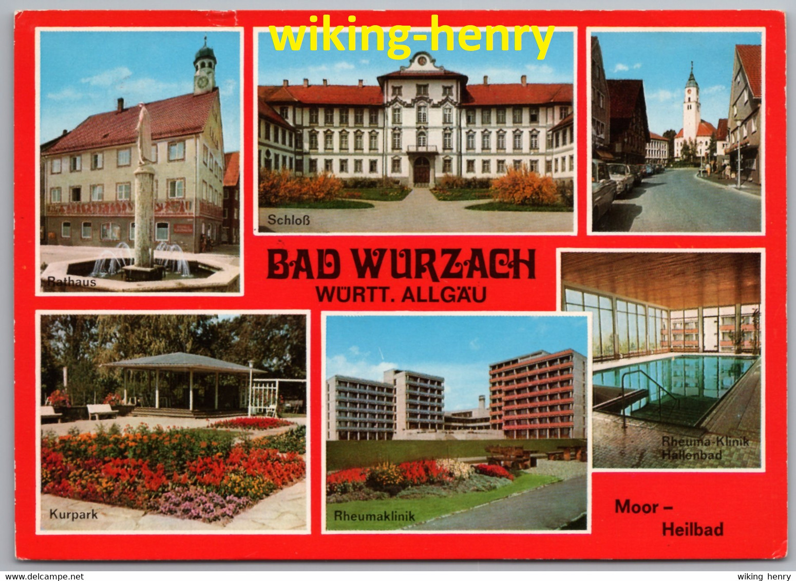 Bad Wurzach - Mehrbildkarte 14 - Bad Wurzach