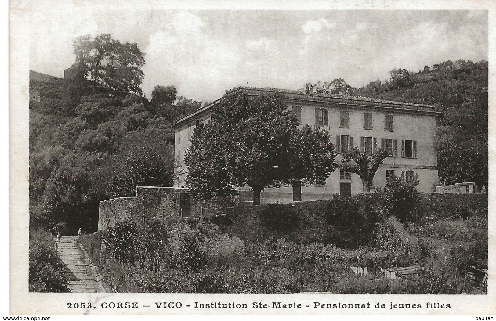 2053 CORSE VICO INSTITUTION STE MARIE PENSIONNAT DE JEUNES FILLES - Altri & Non Classificati