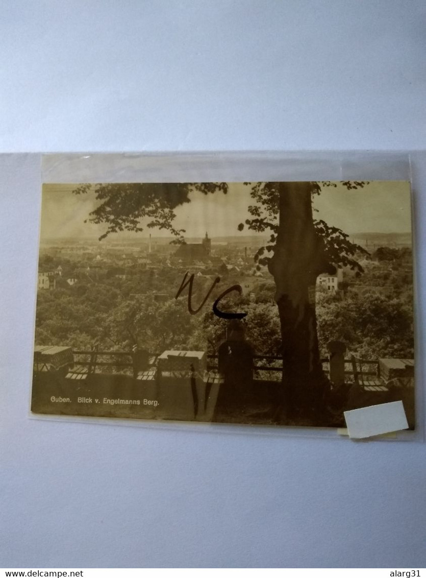 .guben Real Photo.blick V.engelmanns Berg.better Unused.writen At Back.1 Or 2 Cards E7 Reg Post Conmems . - Guben