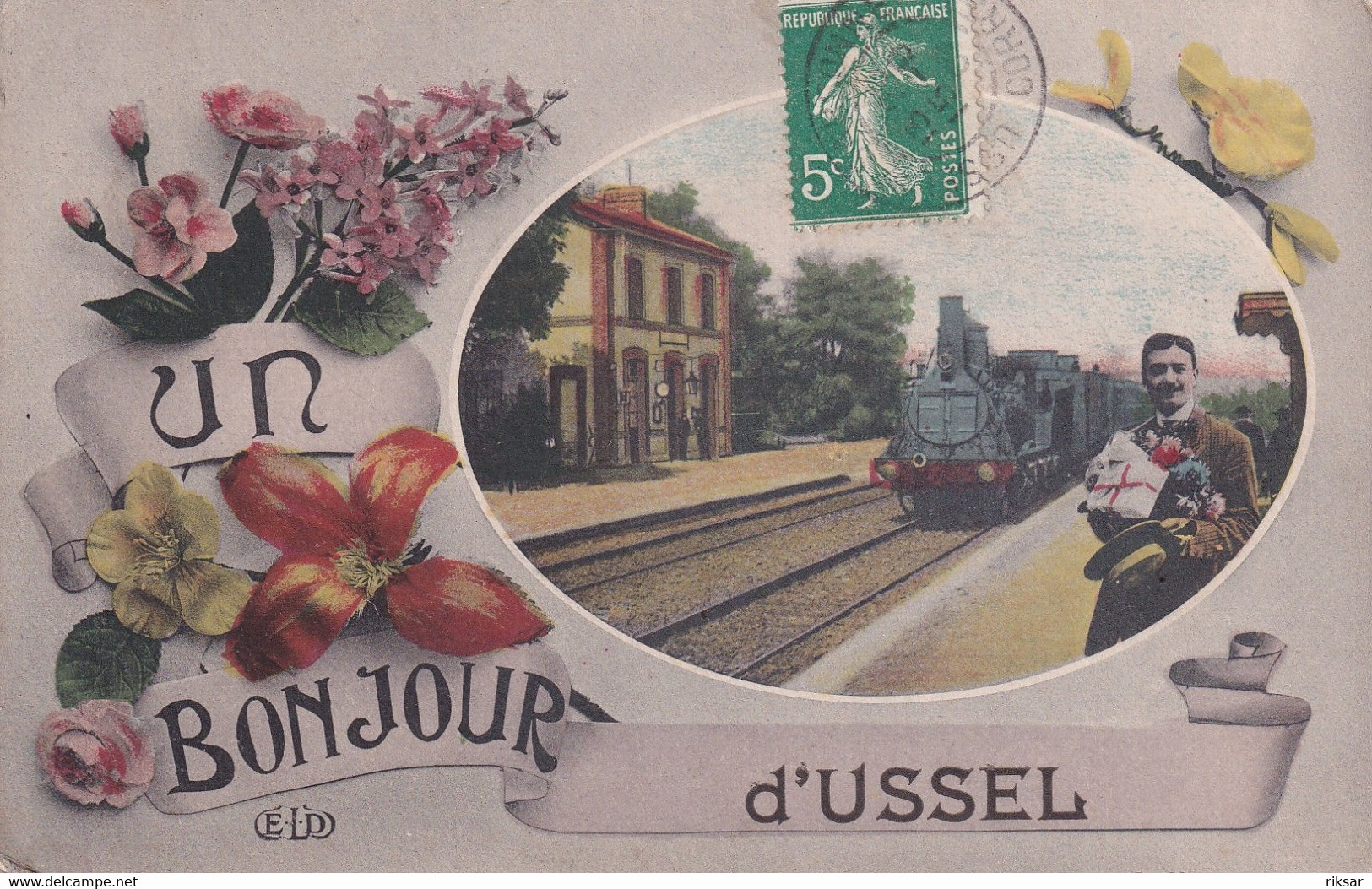 USSEL(GARE) TRAIN - Ussel