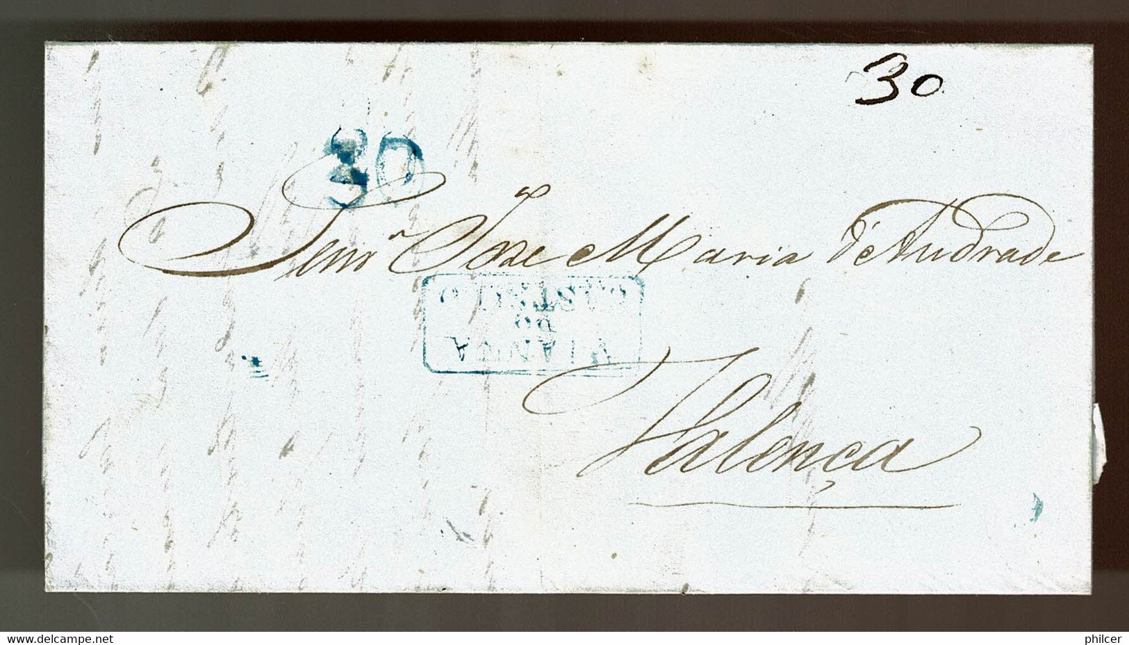 Portugal, 1852, Viana Do Castelo-Valença - ...-1853 Prephilately