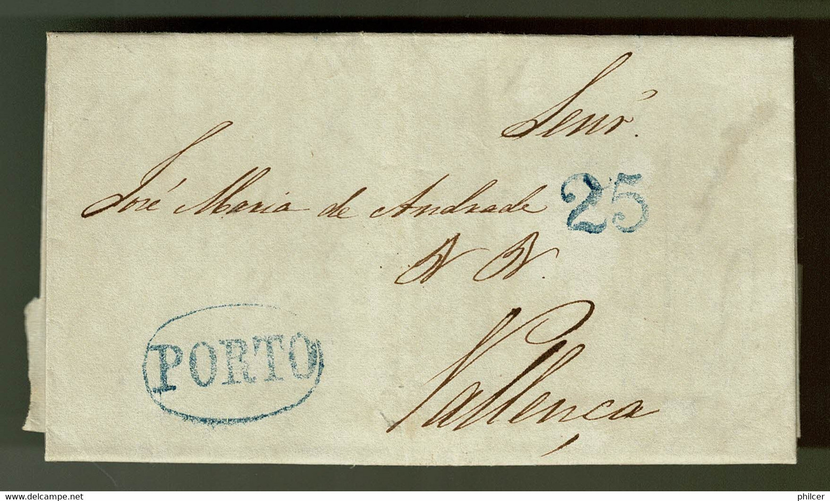 Portugal, 1838, Porto-Valença - ...-1853 Prephilately